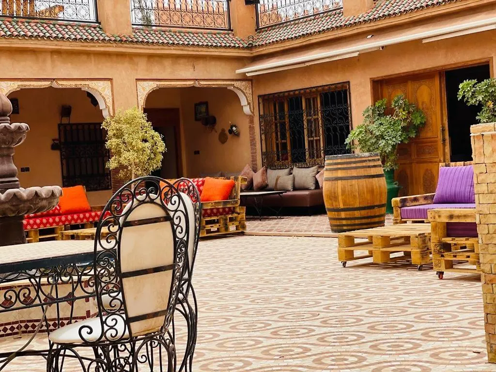 Gasthof Hotel Dar Diafa Jannat Marrakesch Marokko