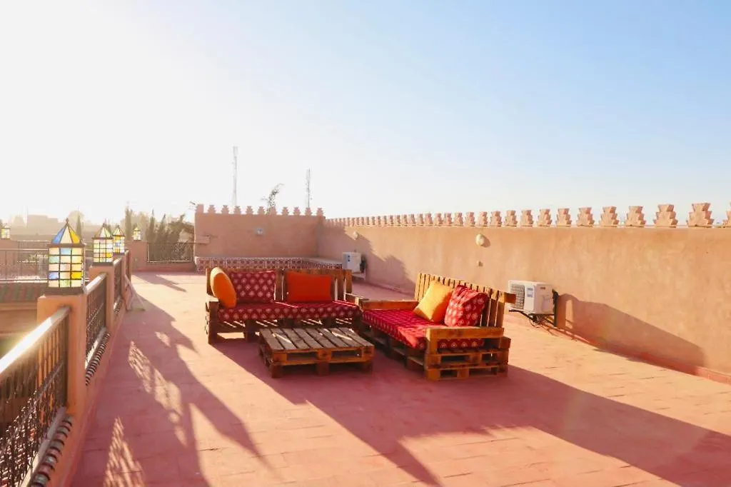 Penzion Hotel Dar Diafa Jannat Marakéš Maroko